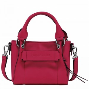 Longchamp 3D XS Naisten Käsilaukku Fuksia Suomi | 10254HCVJ13