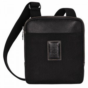 Longchamp Boxford XS Miesten Crossbody Laukut Mustat Suomi | L1712080001-