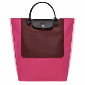 Longchamp Cabas Longchamp M Naisten Kangaskassit Fuksia Suomi | 10264093J13