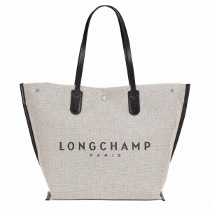 Longchamp Essential L Naisten Kangaskassit Valkoinen Suomi | 10090HSG037