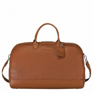 Longchamp Le FOULONNÉ M Miesten Matkakassit Caramel Suomi | L1302021F72-