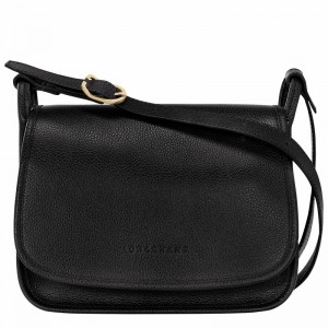 Longchamp Le FOULONNÉ M Naisten Crossbody Laukut Mustat Suomi | 10135021001