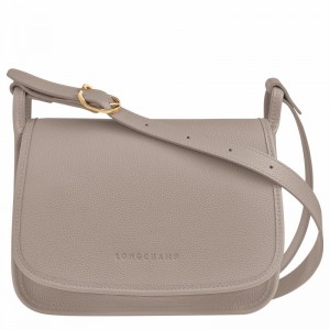 Longchamp Le FOULONNÉ M Naisten Crossbody Laukut Harmaat Suomi | 10135021P55