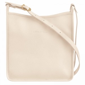 Longchamp Le FOULONNÉ M Naisten Crossbody Laukut Valkoinen Suomi | 10140021555