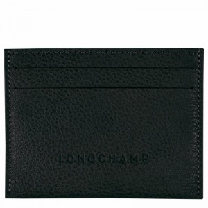 Longchamp Le FOULONNÉ Miesten Korttikotelo Mustat Suomi | L3218021001-