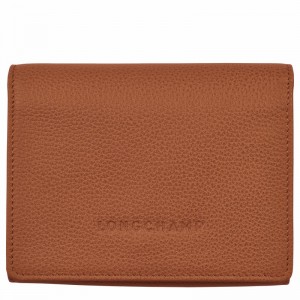 Longchamp Le FOULONNÉ Miesten Lompakko Caramel Suomi | 30021021121-