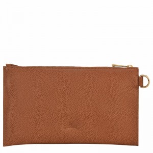 Longchamp Le FOULONNÉ Miesten Pouches Caramel Suomi | L2541021121-