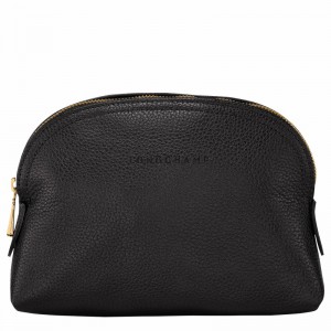 Longchamp Le FOULONNÉ Miesten Pouches Mustat Suomi | L2527021001-