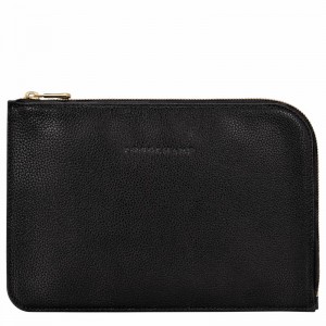 Longchamp Le FOULONNÉ Naisten Pouches Mustat Suomi | 30040021001