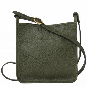 Longchamp Le FOULONNÉ S Naisten Crossbody Laukut Khaki Suomi | 10138021892