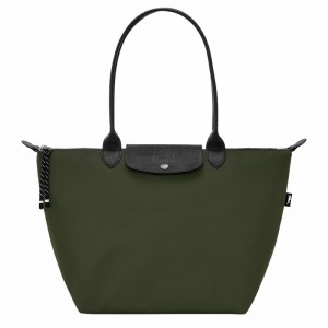 Longchamp Le Pliage Energy L Naisten Kangaskassit Khaki Suomi | L1899HSR892