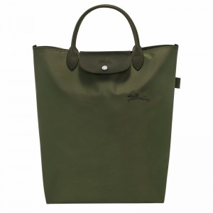 Longchamp Le Pliage Green M Miesten Kangaskassit Vihreä Suomi | 10168919479-