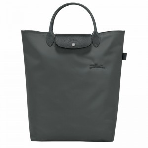 Longchamp Le Pliage Green M Miesten Kangaskassit Syvä Harmaat Suomi | 10168919P66-