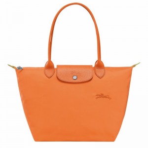 Longchamp Le Pliage Green M Naisten Kangaskassit Oranssi Suomi | L2605919P54