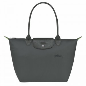 Longchamp Le Pliage Green M Naisten Kangaskassit Syvä Harmaat Suomi | L2605919P66