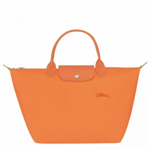 Longchamp Le Pliage Green M Naisten Käsilaukku Oranssi Suomi | L1623919P54