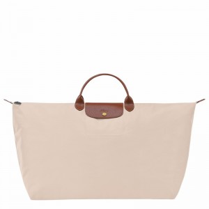 Longchamp Le Pliage Original M Miesten Matkakassit Valkoinen Suomi | L1625089P71-