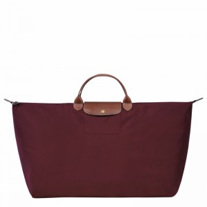 Longchamp Le Pliage Original M Miesten Matkakassit Viininpunainen Suomi | L1625089P87-