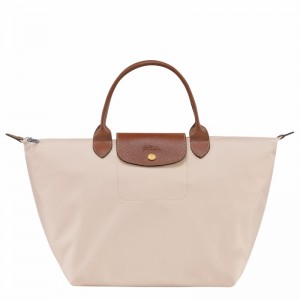 Longchamp Le Pliage Original M Naisten Käsilaukku Valkoinen Suomi | L1623089P71