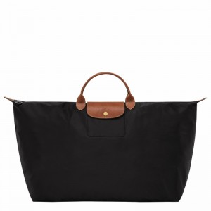 Longchamp Le Pliage Original M Naisten Matkakassit Mustat Suomi | L1625089001