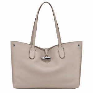 Longchamp Le Roseau Essential L Naisten Kangaskassit Harmaat Suomi | L2686968266