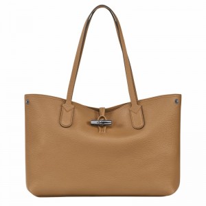 Longchamp Le Roseau Essential L Naisten Kangaskassit Khaki Suomi | L2686968026