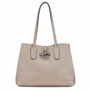 Longchamp Le Roseau Essential M Naisten Kangaskassit Harmaat Suomi | 10183968266