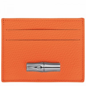 Longchamp Le Roseau Naisten Korttikotelo Oranssi Suomi | L3218HFP017