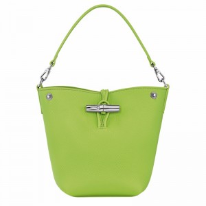 Longchamp Le Roseau XS Naisten Bucket Laukut Vihreä Suomi | 10279HFP355