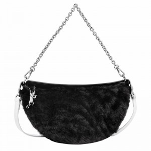 Longchamp Smile S Naisten Crossbody Laukut Mustat Suomi | 10224HFB001