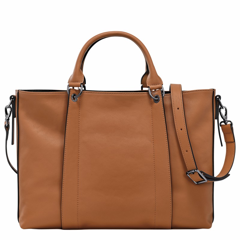 Longchamp 3D L Naisten Käsilaukku Beige Suomi | 10198HCV016