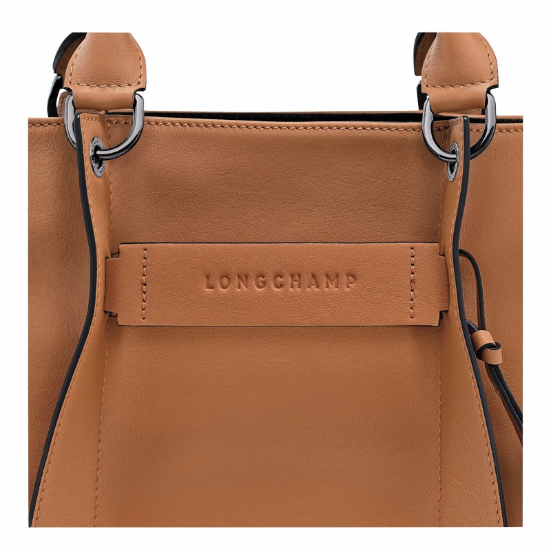 Longchamp 3D L Naisten Käsilaukku Beige Suomi | 10198HCV016