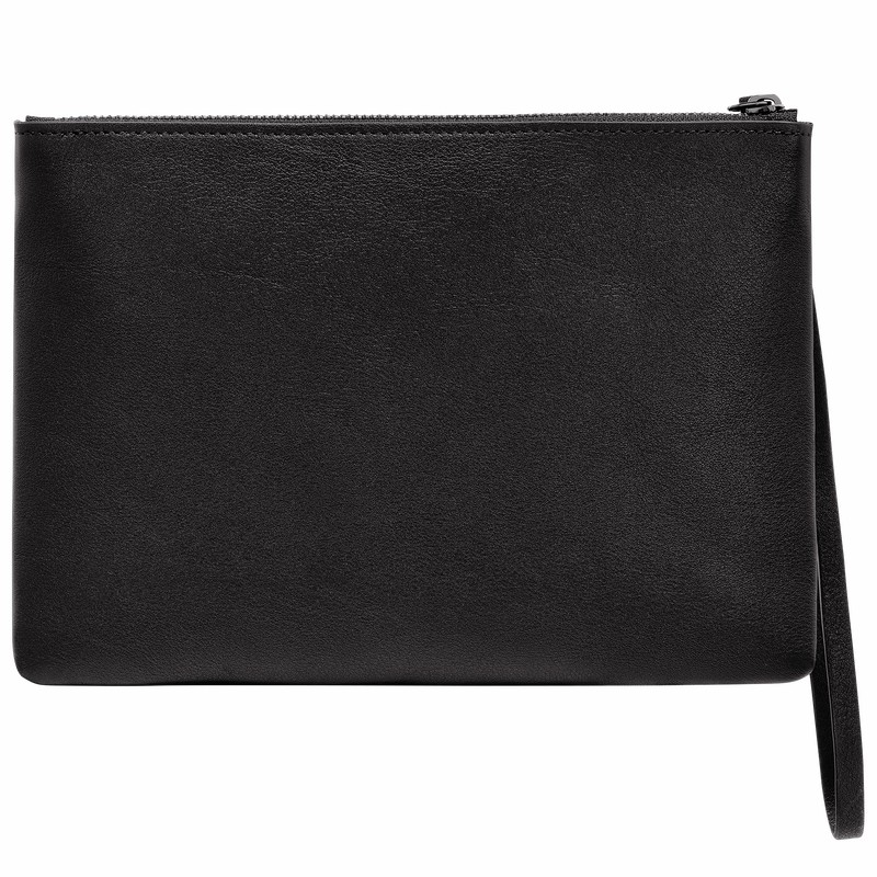 Longchamp 3D Miesten Pouches Mustat Suomi | 30032HCV001-