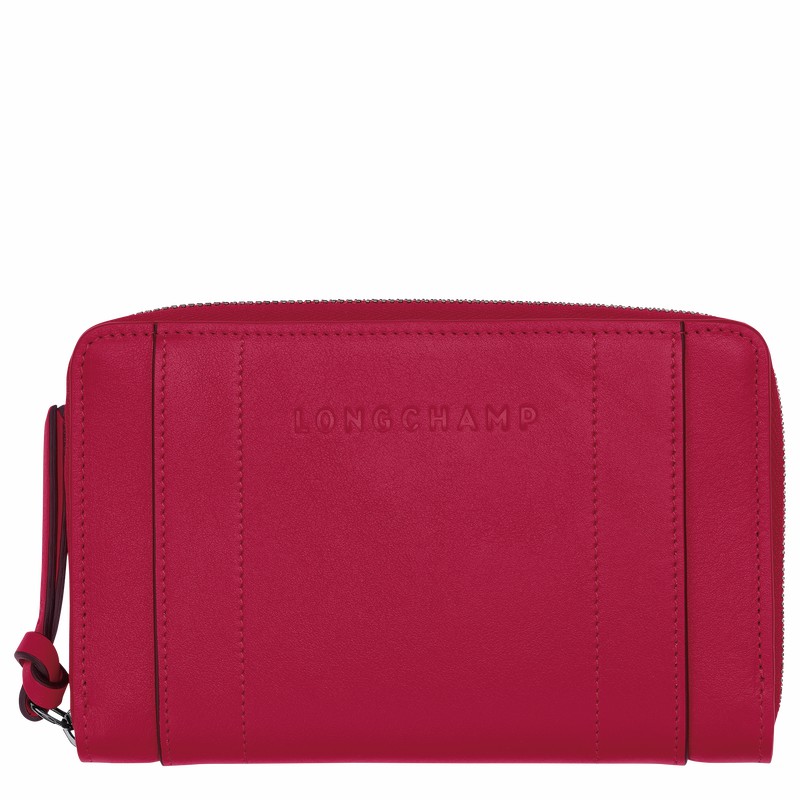 Longchamp 3D Naisten Lompakko Fuksia Suomi | L3622HCVJ13