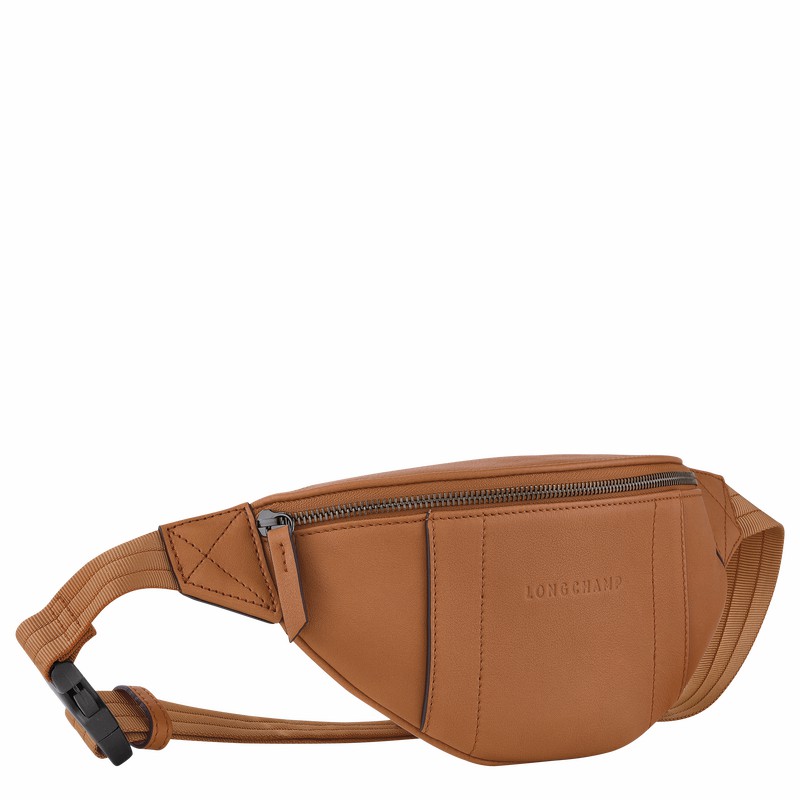 Longchamp 3D S Miesten Vyölaukku Beige Suomi | 20054HCV016-