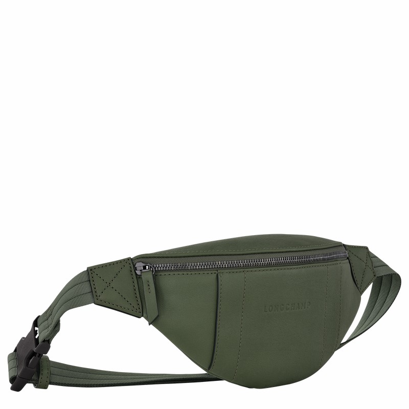 Longchamp 3D S Miesten Vyölaukku Khaki Suomi | 20054HCV292-