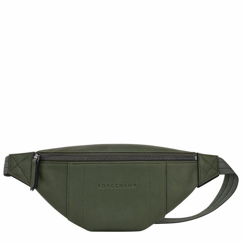 Longchamp 3D S Miesten Vyölaukku Khaki Suomi | 20054HCV292-