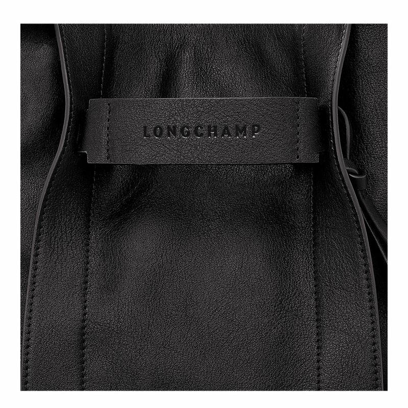 Longchamp 3D S Naisten Crossbody Laukut Mustat Suomi | 10215HCV001