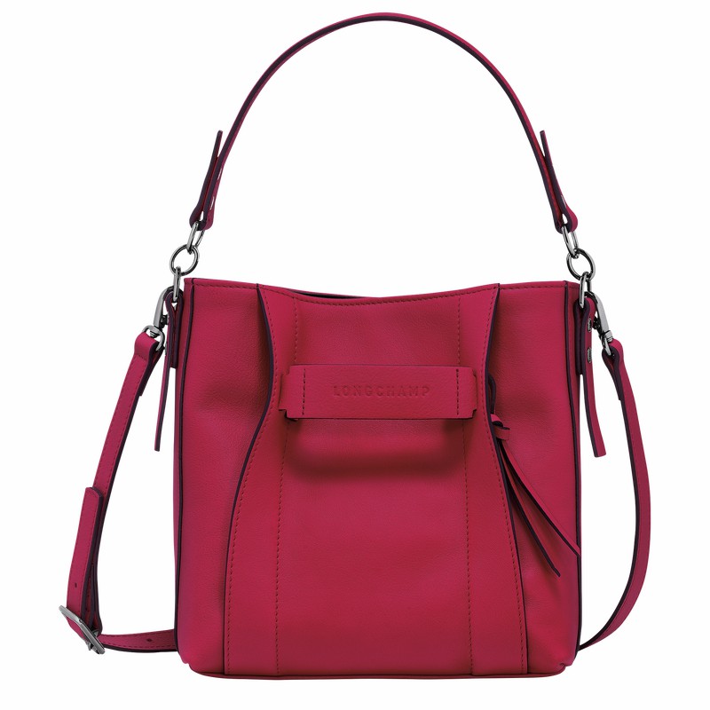 Longchamp 3D S Naisten Crossbody Laukut Fuksia Suomi | 10215HCVJ13