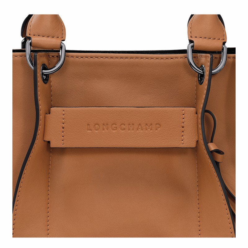 Longchamp 3D S Naisten Käsilaukku Beige Suomi | 10197HCV016