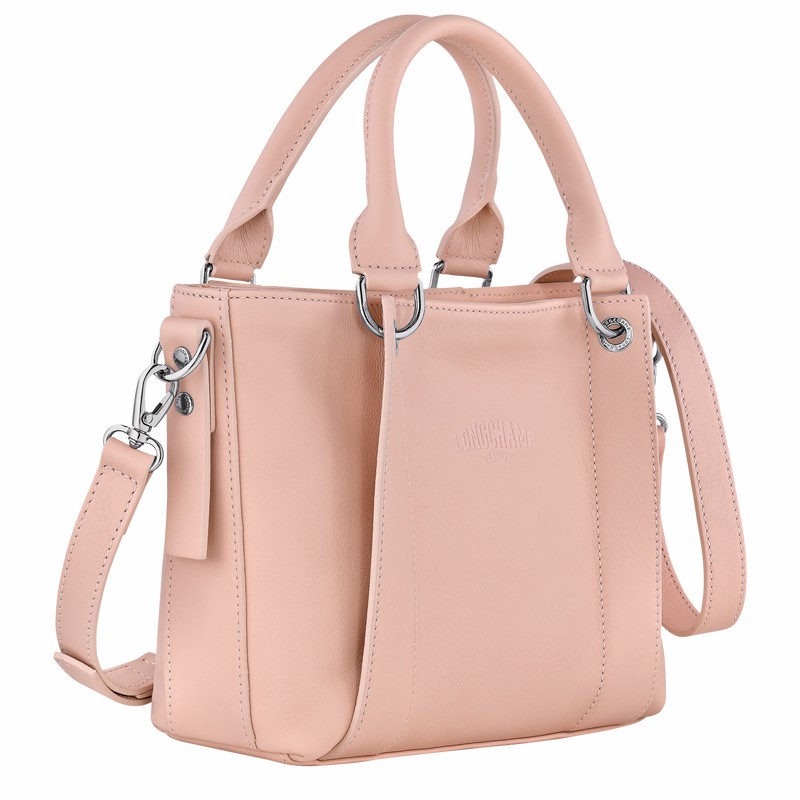 Longchamp 3D S Naisten Käsilaukku Beige Suomi | 10197HFA542