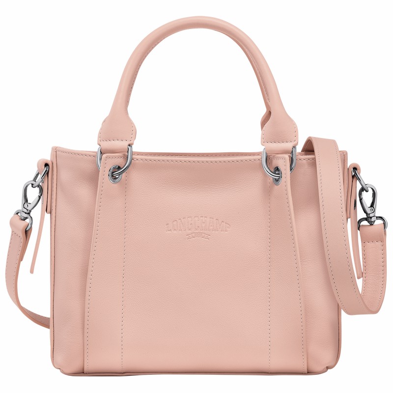 Longchamp 3D S Naisten Käsilaukku Beige Suomi | 10197HFA542