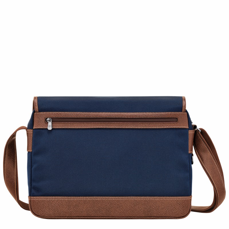 Longchamp Boxford L Miesten Crossbody Laukut Sininen Suomi | L2824080127