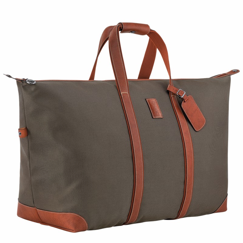 Longchamp Boxford L Miesten Matkakassit Ruskea Suomi | L1223080042-