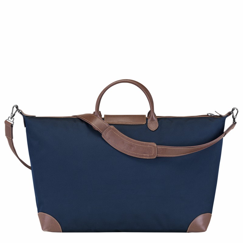 Longchamp Boxford M Miesten Matkakassit Sininen Suomi | L1625080127-