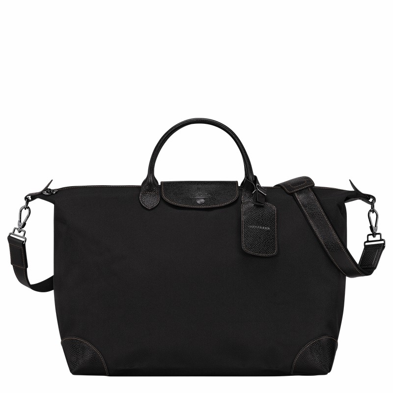 Longchamp Boxford S Miesten Matkakassit Mustat Suomi | L1624080001-