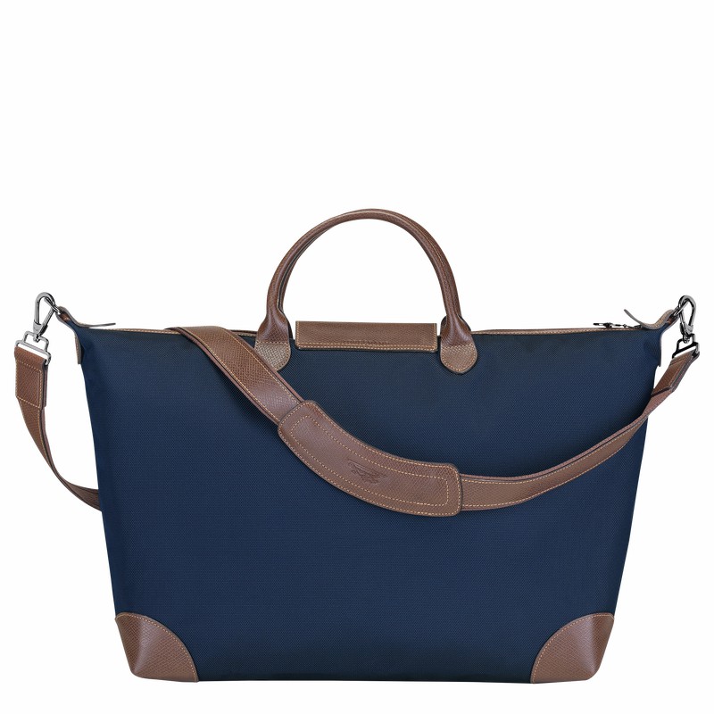 Longchamp Boxford S Miesten Matkakassit Sininen Suomi | L1624080127-