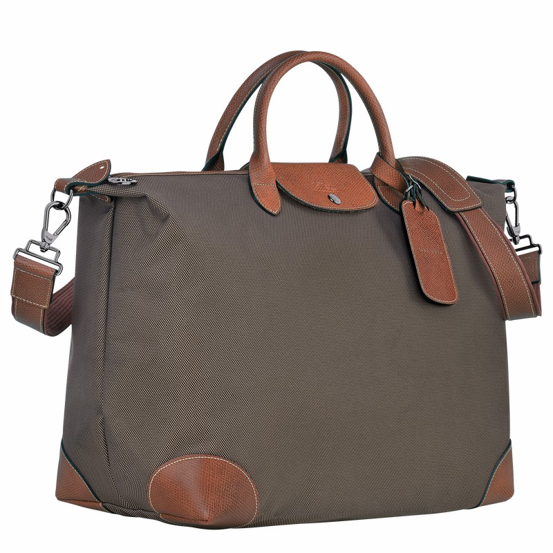 Longchamp Boxford S Miesten Matkakassit Ruskea Suomi | L1624080042-