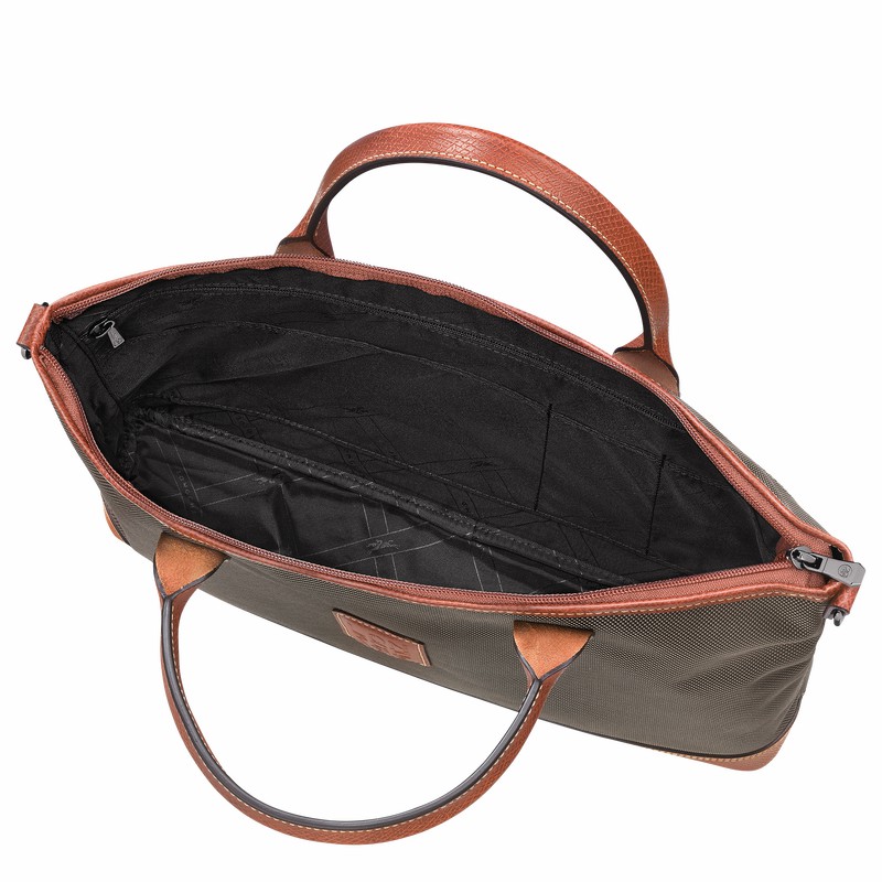 Longchamp Boxford S Miesten Salkku Ruskea Suomi | 20032080042-