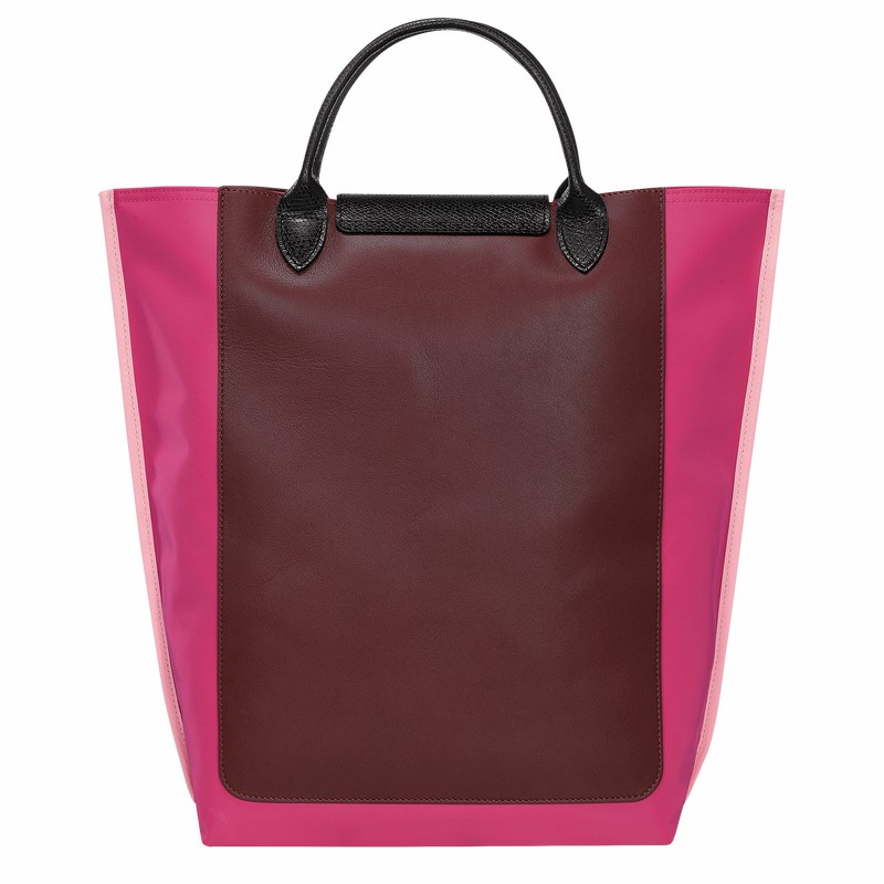 Longchamp Cabas Longchamp M Miesten Kangaskassit Fuksia Suomi | 10264093J13-